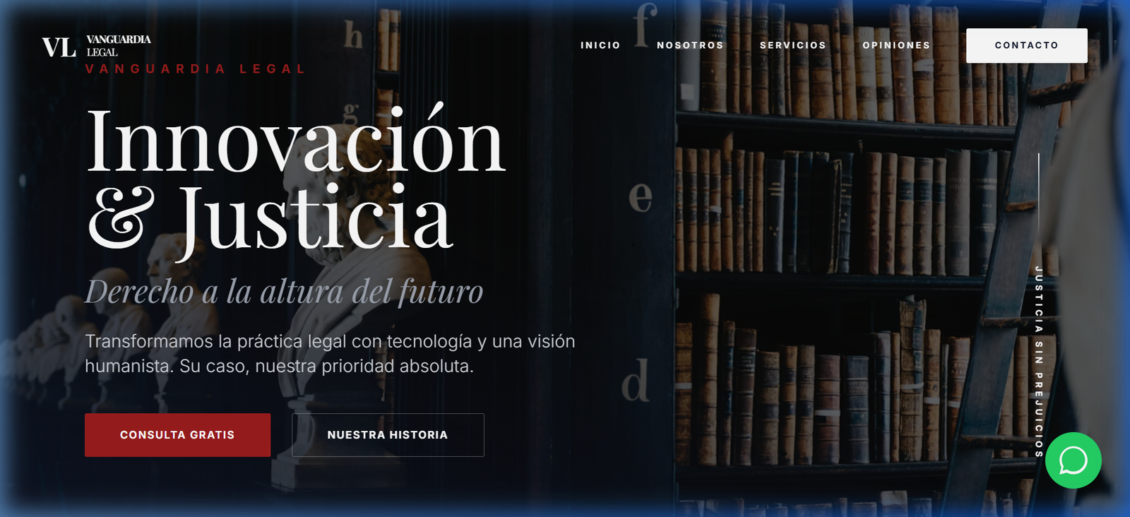 Vanguardia Legal — Estudio jurídico digital